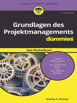 cover image of Grundlagen des Projektmanagements für Dummies Das Pocketbuch